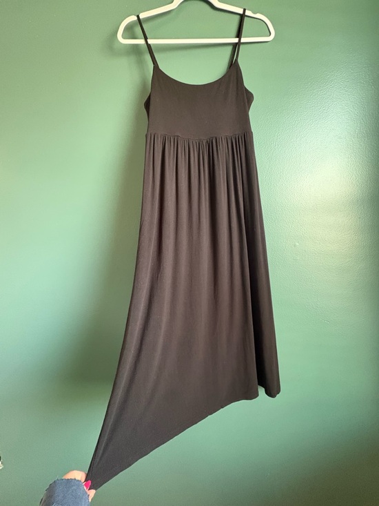 Old Navy Black Midi Tank Dress - Picture 2 of 2
